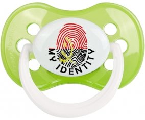 Empreinte My Identity Angola Tétine Anatomique Vert classique
