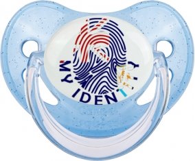 Empreinte My Identity Anguilla Sucette Physiologique Bleue à paillette