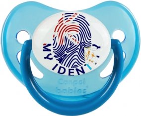 Empreinte My Identity Anguilla Sucette Physiologique Bleue phosphorescente