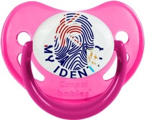 Empreinte My Identity Anguilla Sucette Physiologique Rose phosphorescente