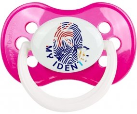 Empreinte My Identity Anguilla Sucette Anatomique Rose foncé classique