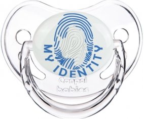 Empreinte My Identity Antarctique Tétine Physiologique Transparent classique
