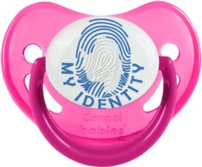 Empreinte My Identity Antarctique Tétine Physiologique Rose phosphorescente