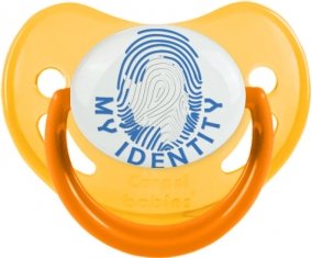 Empreinte My Identity Antarctique Tétine Physiologique Jaune phosphorescente