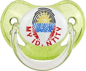 Empreinte My Identity Antigua-et-Barbuda Sucete Physiologique Vert à paillette