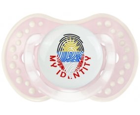 Empreinte My Identity Antigua-et-Barbuda Tétine LOVI Dynamic Retro-rose-tendre classique