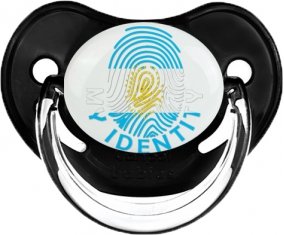 Empreinte My Identity Argentine Sucette Physiologique Noir classique