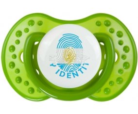 Empreinte My Identity Argentine : Sucette LOVI Dynamic personnalisée
