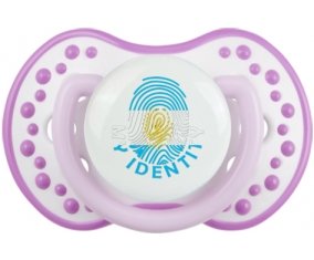 Empreinte My Identity Argentine Sucette LOVI Dynamic Blanc-mauve classique