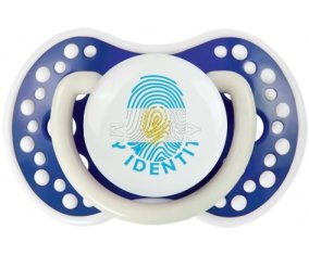 Empreinte My Identity Argentine Sucette LOVI Dynamic Bleu-marine phosphorescente