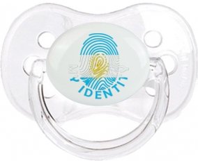 Empreinte My Identity Argentine Sucette Cerise Transparent classique