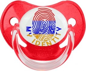 Empreinte My Identity Arménie Sucette Physiologique Rouge à paillette
