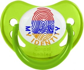 Empreinte My Identity Arménie Sucette Physiologique Vert phosphorescente