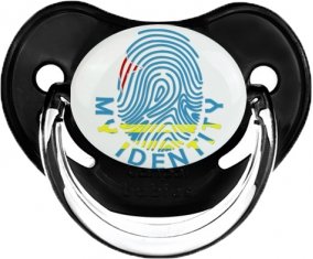 Empreinte My Identity Aruba Tétine Physiologique Noir classique