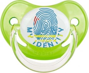 Empreinte My Identity Aruba Tétine Physiologique Vert classique