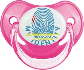 Empreinte My Identity Aruba Tétine Physiologique Rose classique