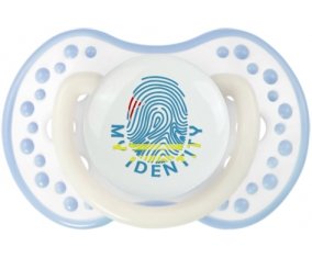 Empreinte My Identity Aruba Sucete LOVI Dynamic Blanc-cyan classique
