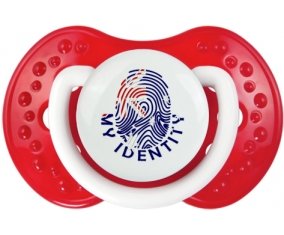 Empreinte My Identity Australie Tétine LOVI Dynamic Blanc-rouge classique