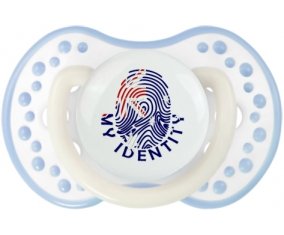 Empreinte My Identity Australie Tétine LOVI Dynamic Blanc-cyan classique