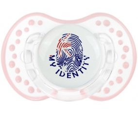 Empreinte My Identity Australie Tétine LOVI Dynamic Retro-blanc-rose-tendre classique