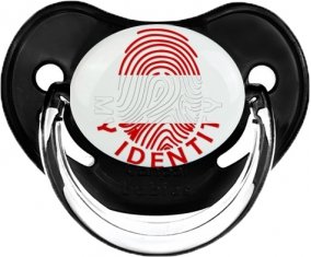 Empreinte My Identity Autriche Sucette Physiologique Noir classique