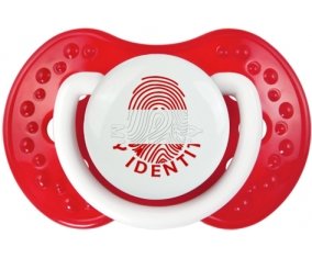 Empreinte My Identity Autriche Sucette LOVI Dynamic Blanc-rouge classique