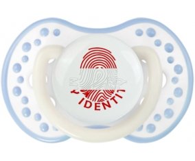 Empreinte My Identity Autriche Sucette LOVI Dynamic Blanc-cyan classique
