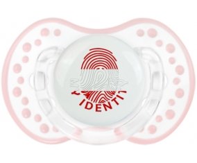 Empreinte My Identity Autriche Sucette LOVI Dynamic Retro-blanc-rose-tendre classique