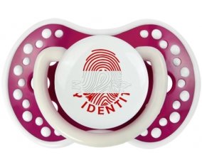 Empreinte My Identity Autriche Sucette LOVI Dynamic Fuchsia phosphorescente