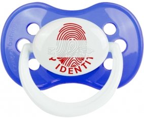 Empreinte My Identity Autriche Tétine Anatomique Bleu classique