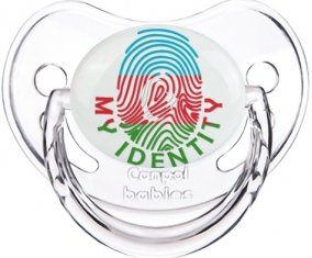 Empreinte My Identity Azerbaïdjan Sucette Physiologique Transparent classique