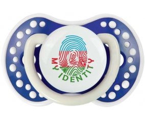 Empreinte My Identity Azerbaïdjan Sucette LOVI Dynamic Bleu-marine phosphorescente