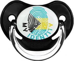 Empreinte My Identity Bahamas Tétine Physiologique Noir classique