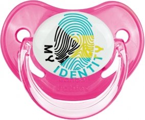 Empreinte My Identity Bahamas Tétine Physiologique Rose classique