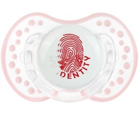 Empreinte My Identity Bahreïn Tétine LOVI Dynamic Retro-blanc-rose-tendre classique