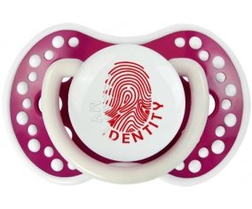 Empreinte My Identity Bahreïn Tétine LOVI Dynamic Fuchsia phosphorescente