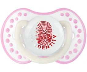 Empreinte My Identity Bahreïn Tétine LOVI Dynamic Blanc-rose phosphorescente
