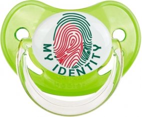 Empreinte My Identity Bangladesh Sucette Physiologique Vert classique