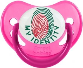 Empreinte My Identity Bangladesh Sucette Physiologique Rose phosphorescente
