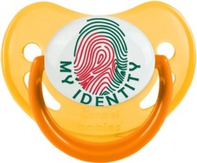 Empreinte My Identity Bangladesh Sucette Physiologique Jaune phosphorescente