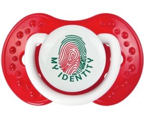Empreinte My Identity Bangladesh Sucette LOVI Dynamic Blanc-rouge classique