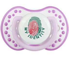 Empreinte My Identity Bangladesh Sucette LOVI Dynamic Blanc-mauve classique