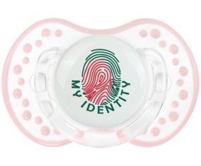 Empreinte My Identity Bangladesh Sucette LOVI Dynamic Retro-blanc-rose-tendre classique