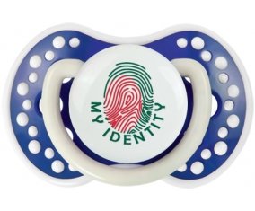 Empreinte My Identity Bangladesh Sucette LOVI Dynamic Bleu-marine phosphorescente