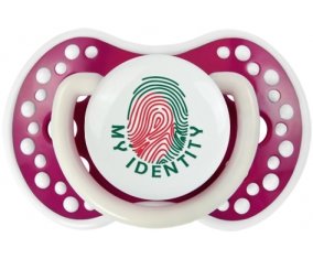 Empreinte My Identity Bangladesh Sucette LOVI Dynamic Fuchsia phosphorescente