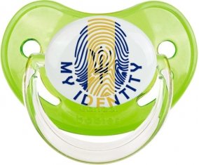 Empreinte My Identity Barbade Sucette Physiologique Vert classique