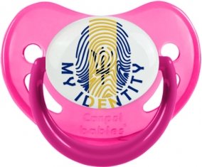 Empreinte My Identity Barbade Sucette Physiologique Rose phosphorescente