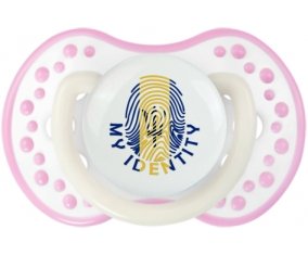 Empreinte My Identity Barbade Sucette LOVI Dynamic Blanc-rose phosphorescente