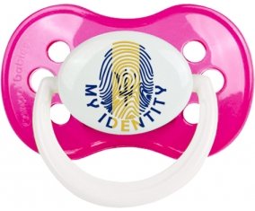 Empreinte My Identity Barbade Sucette Anatomique Rose foncé classique