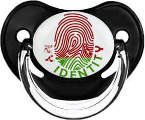 Empreinte My Identity Biélorussie Tétine Physiologique Noir classique